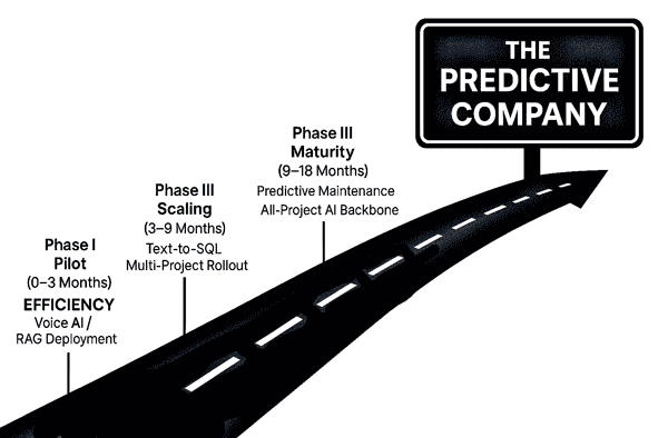 AI quickly scales to help construction company to predictable profits